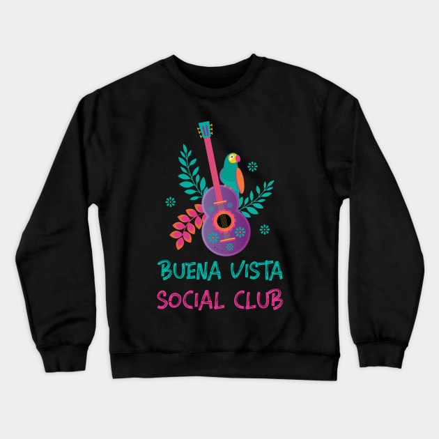 Buena Vista Social Club Crewneck Sweatshirt by Study With The Pack